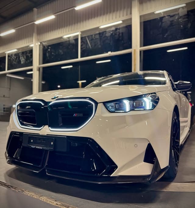 BMW White Front